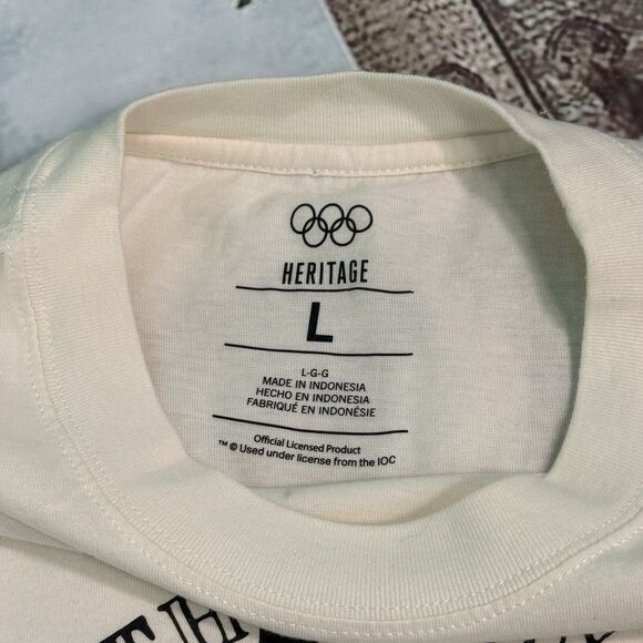 Summer Olympics Graphic design T-Shirt London 1948 Traditional Sports Olympiad L - Picture 12 of 14
